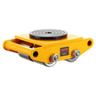 VEVOR 4PCS Machinery Skate Dolly, 26455LBS/12T Industrial Machinery Mover, Heavy Duty Carbon Steel Machinery Moving Skate & 4 Carbon Steel Wheels and 360° Rotation Non-Slip Cap for Warehouse, Factory