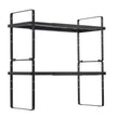 VEVOR 2 Tier Cabinet Organizer Shelf Counter Shelves Steel Storage Spice Rack