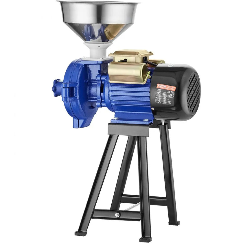 VEVOR 3000W Electric Grain Grinder Corn Wheat Flour Cereal Mill Dry Grinder