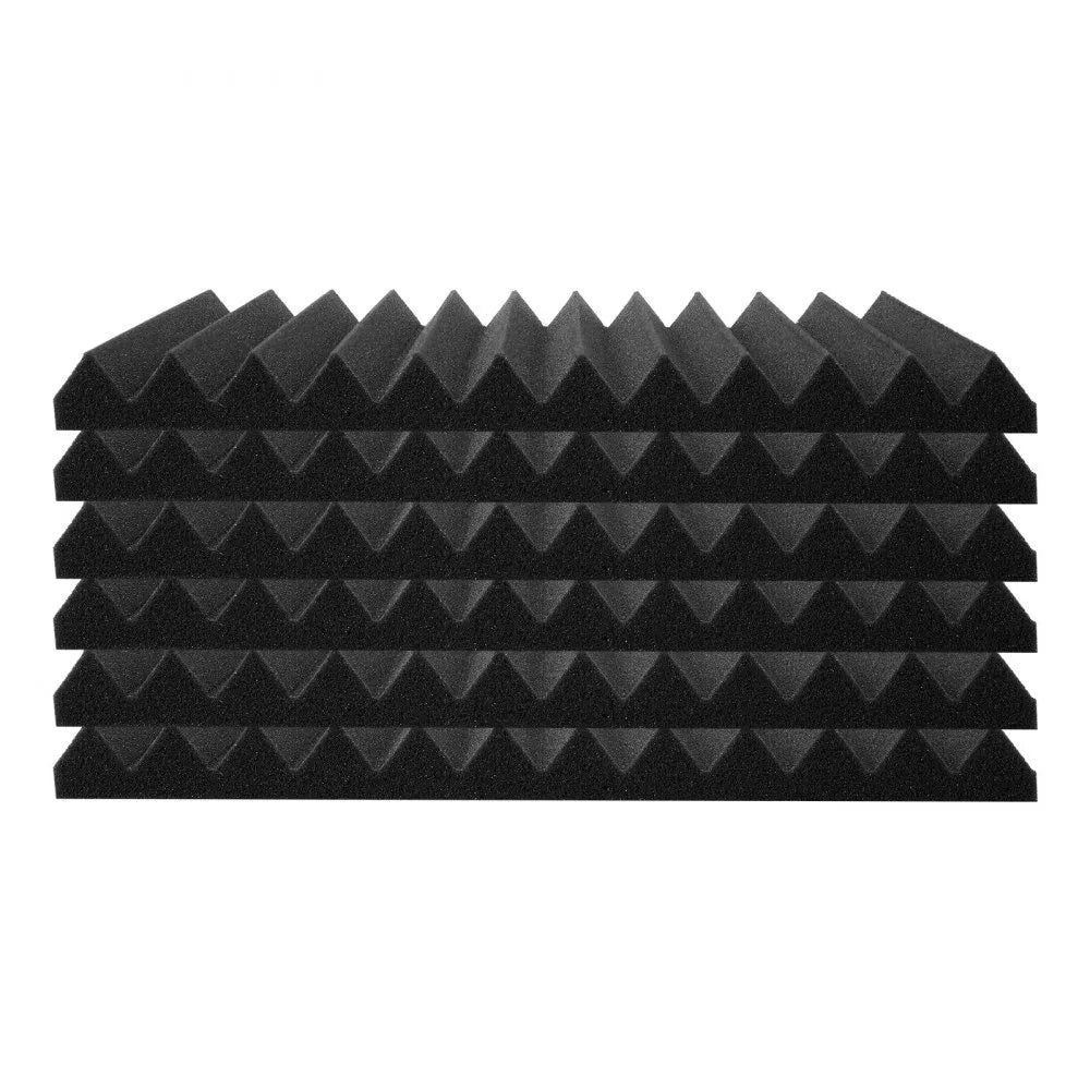 VEVOR Acoustic Foam Panels 52 Pack 12 x 12 x 1 in for Studio Wall and Ceiling