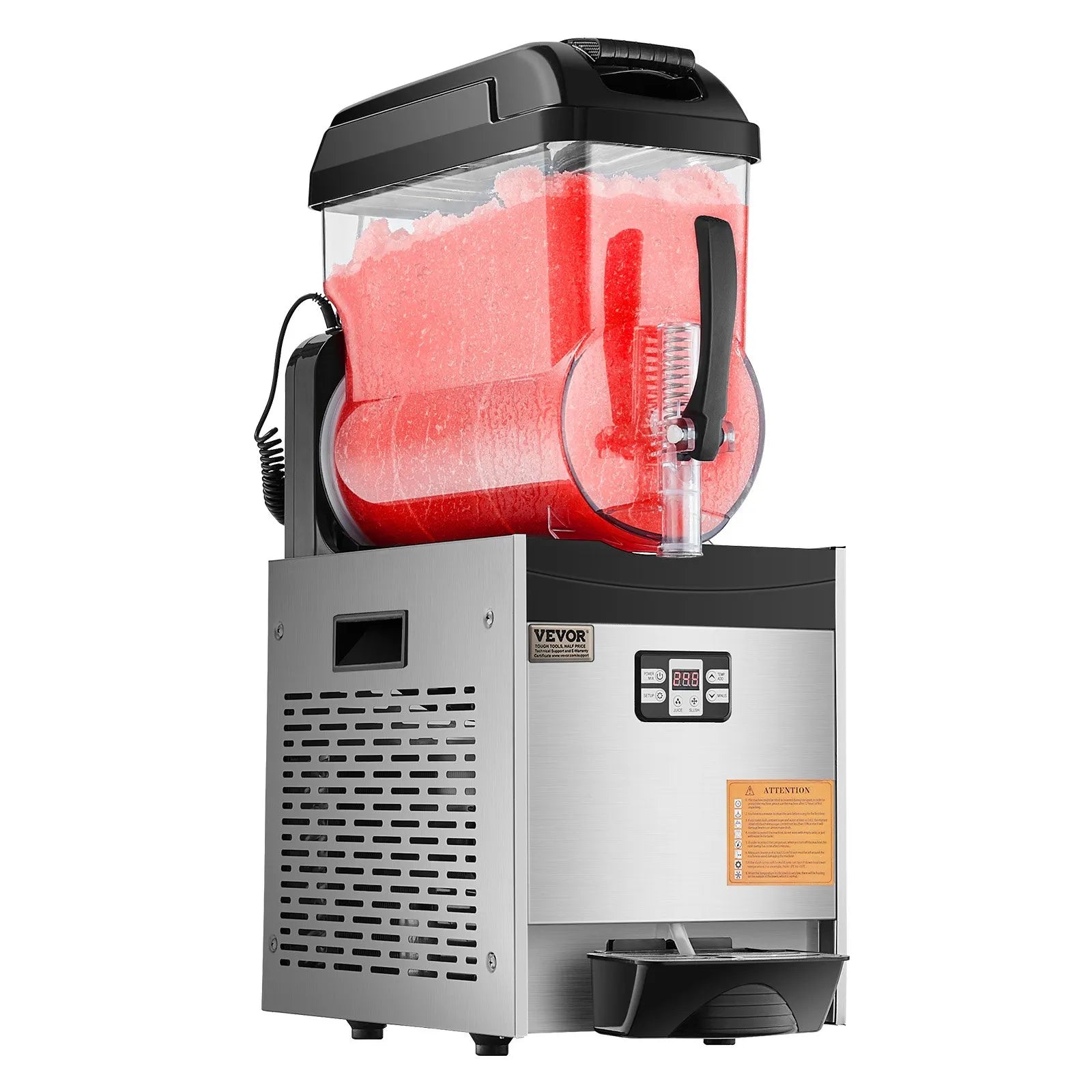 VEVOR 12L Commercial Slushy Machine Margarita Smoothie Frozen Drink Maker