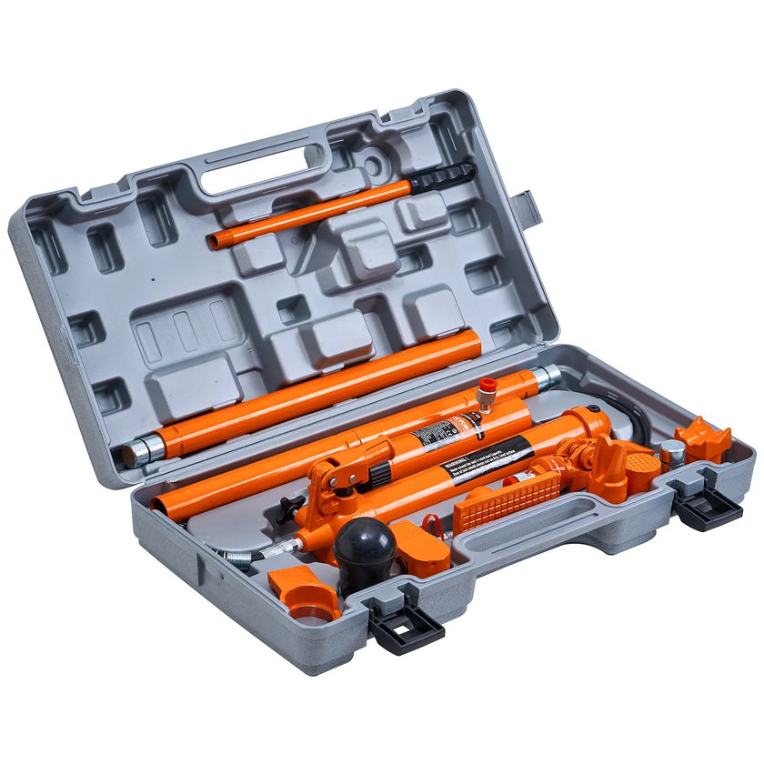VEVOR 10 Ton Hydraulic Jack Air Pump Lift Ram Body Frame Porta Power Repair Kits