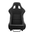 VEVOR 1 Set Racing Seat Integrated Racing Chair with Velour Fabric & Slider
