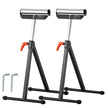 VEVOR 2 PCs Woodworking Roller Stands Max Load 135 lb Adjustable 26.8-42.5 in