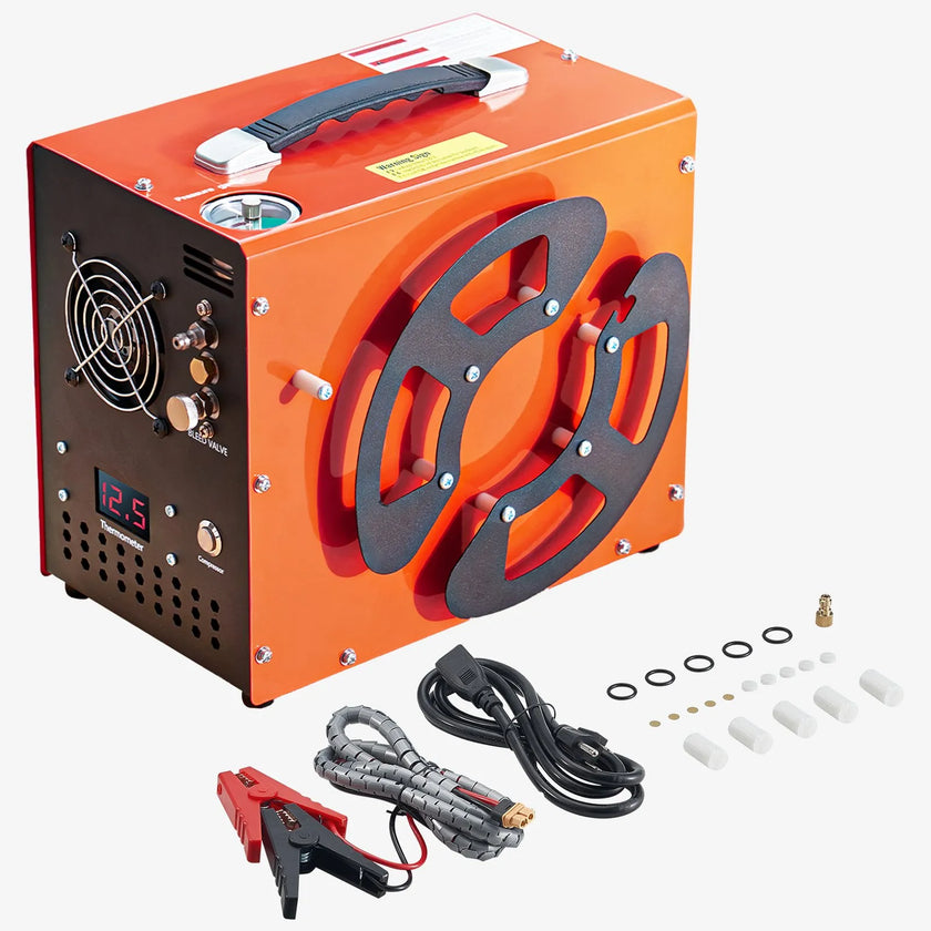 VEVOR PCP Air Compressor 4500PSI Auto-Stop Airgun Compressor Built-in Converter