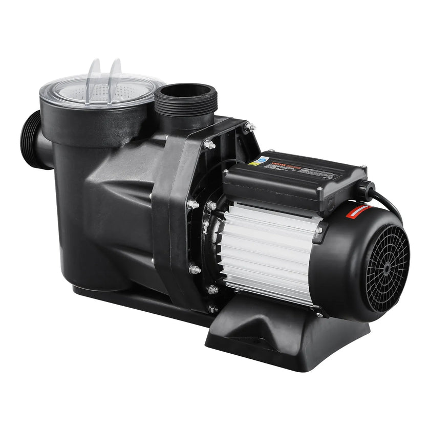 VEVOR 2 HP Above Ground Swimming Pool Pump Single Speed 122 GPM 3450 RPM 220V