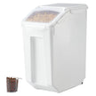 VEVOR 4.5Gal/20L Large Ingredient Storage Container Airtight Kitchen Flour Bin