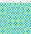 Jason Yenter - Dragon Friends - Teal Geo