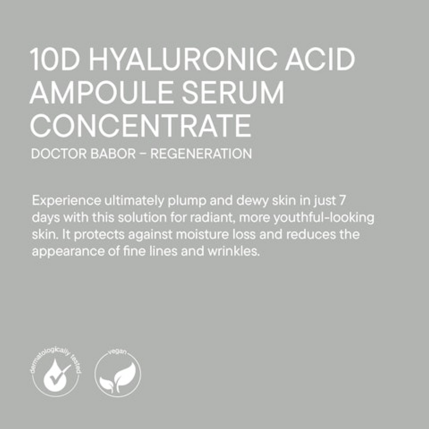 BABOR 10D Hyaluronic Acid Ampoule Serum Concentrate