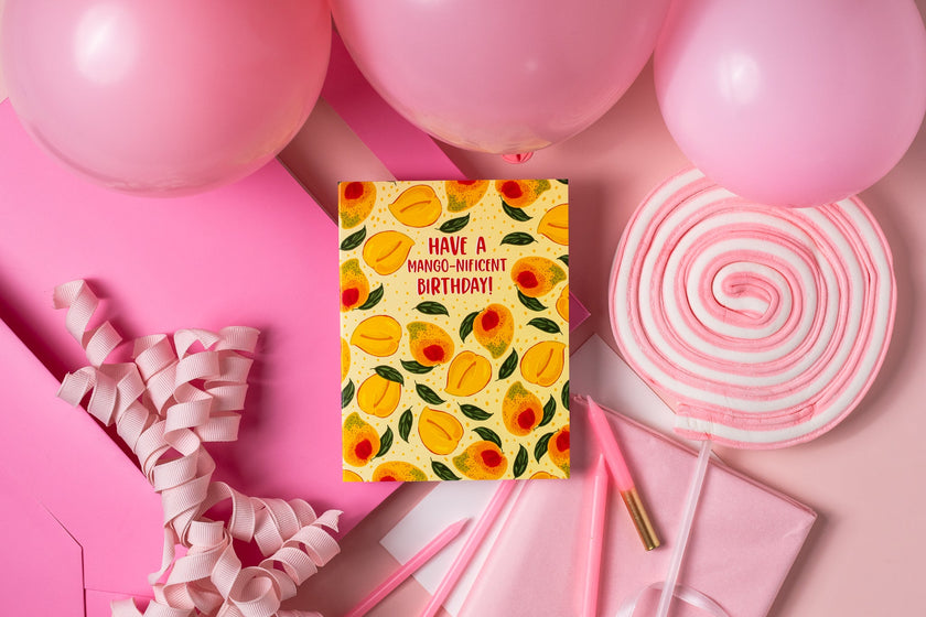 Have A Mango-nificent Birthday! - Greeting Card