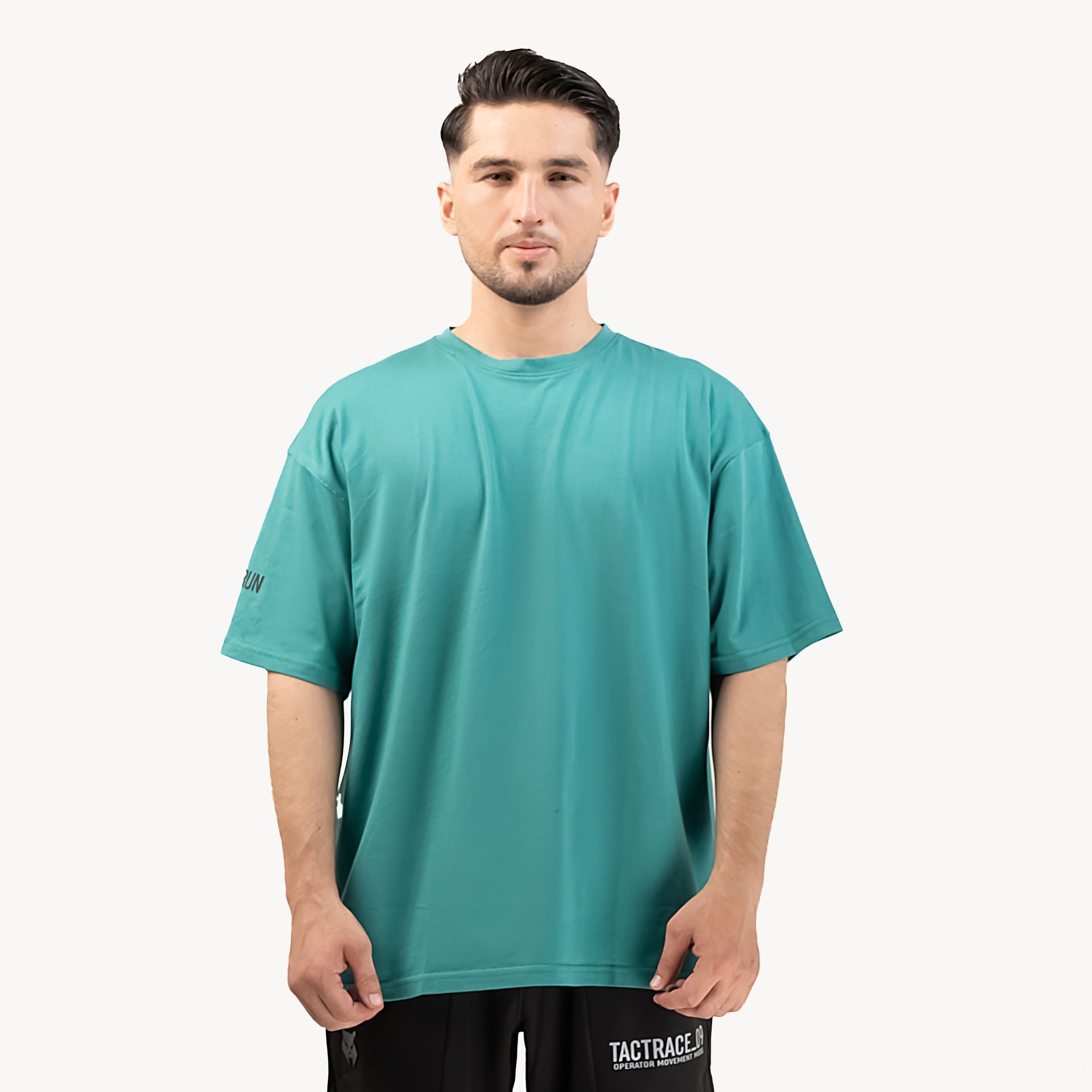 OPERATOR_77 OVERSIZED TEE — ROUGE GREEN