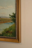 LUMIÈRE DE MIDI, CADRE VINTAGE OR