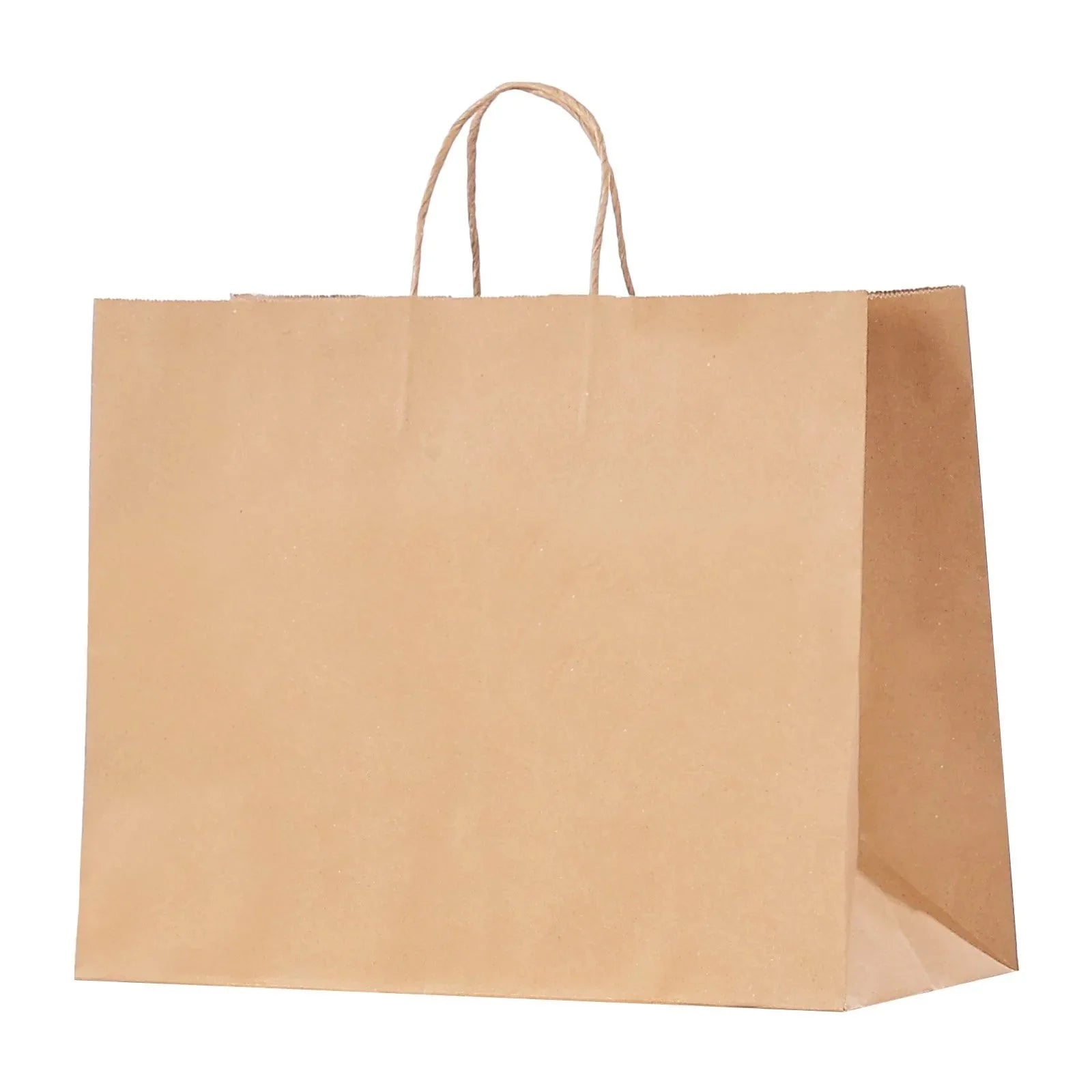 VEVOR Kraft Paper Bags with Handles  Large Eco-Friendly Bags