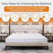 UltraFlex® SleepTight – Canadian Made- Gel Memory Foam Mattress | CertiPUR-US® Certified, Cooling, Pressure Relief, Medium Firm, Fiberglass-Free, Bamboo Cover | Ideal for Bunk Beds, RVs & All Frames | Spinal Support & Motion Isolation
