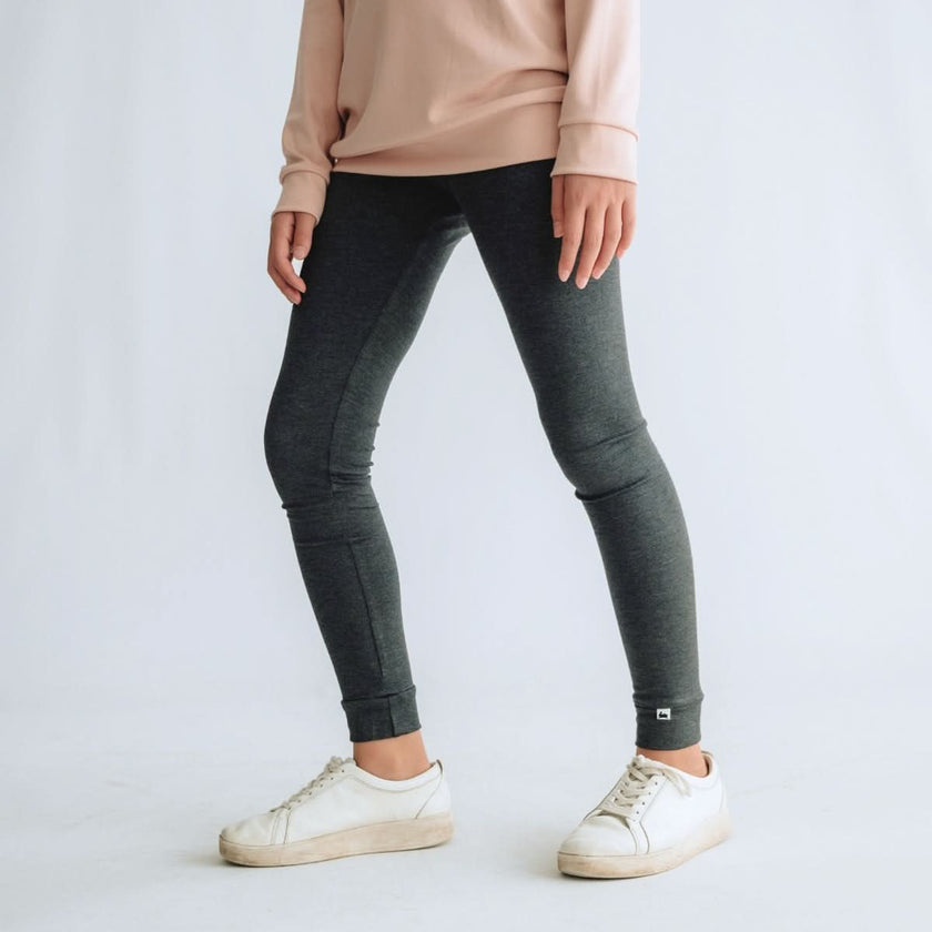 Youth Bamboo Leggings | Batty Twilight
