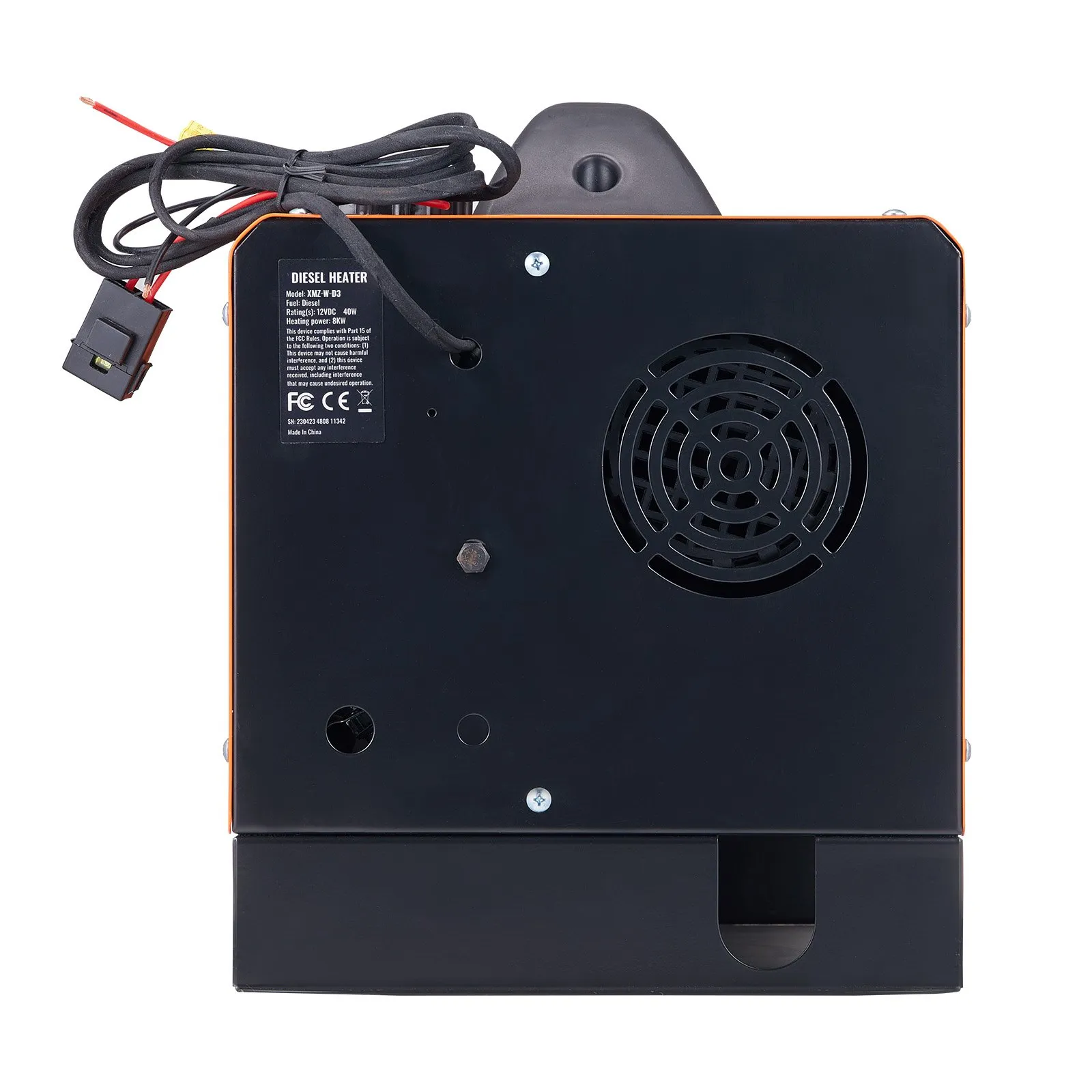VEVOR 8KW Diesel Air Heater, Bluetooth App Control All-in-One Diesel Heater with Automatic Altitude Adjustment, Remote Control and LCD, Portable Parking Heater for RV, Trailer, Camper Van, Boat
