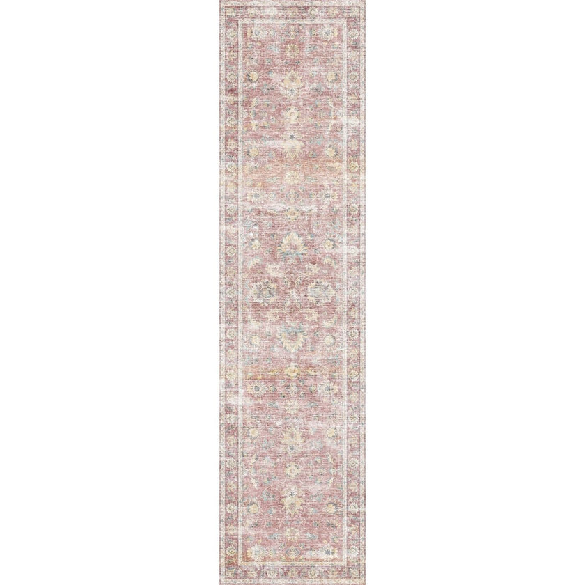 Elyse Pink Yellow Rug