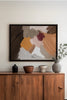 ÉLAN CRÉATIF, Oeuvre sur toile étirée