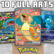 Pokémon Card GOD Pack! - 10 Ultra Rare OR Full Art Cards (Assorted Lot)