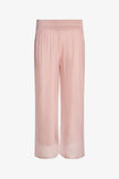 Women's Knit Woven Combo Trousers
