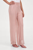 Women's Knit Woven Combo Trousers