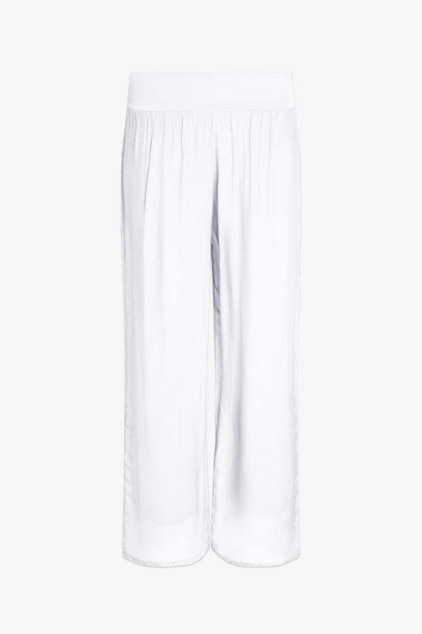 Women's Knit Woven Combo Trousers