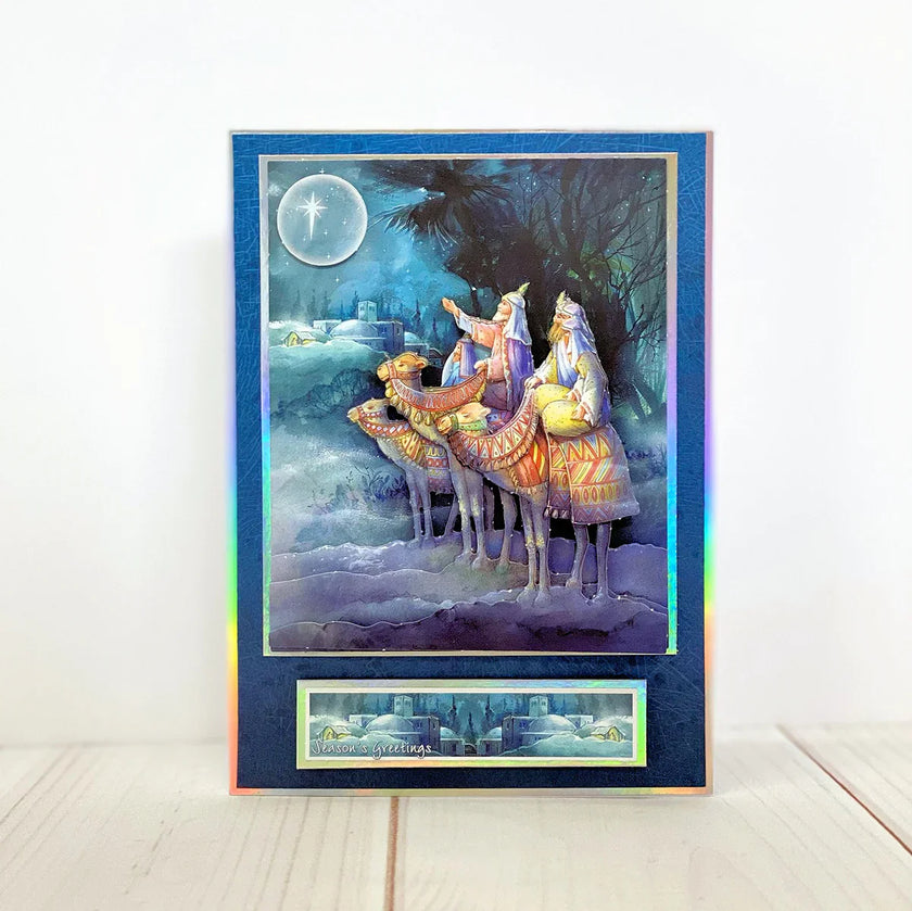 Die Cut Decoupage – Wise Men Scene (Pack Of 3)
