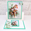 Die Cut Decoupage – Robin On Spade (Pack Of 3)