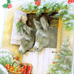 Die Cut Decoupage – Christmas Donkeys (Pack Of 3)