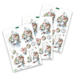 Die Cut Decoupage – Ice Skates (Pack Of 3)