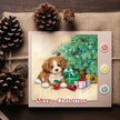 Die Cut Decoupage – Puppy Under Tree (Pack Of 3)