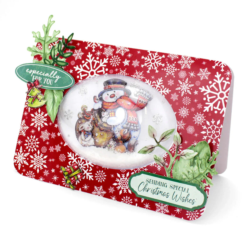 Die Cut Decoupage – Snowmen & Woodland Friends (pack of 3)