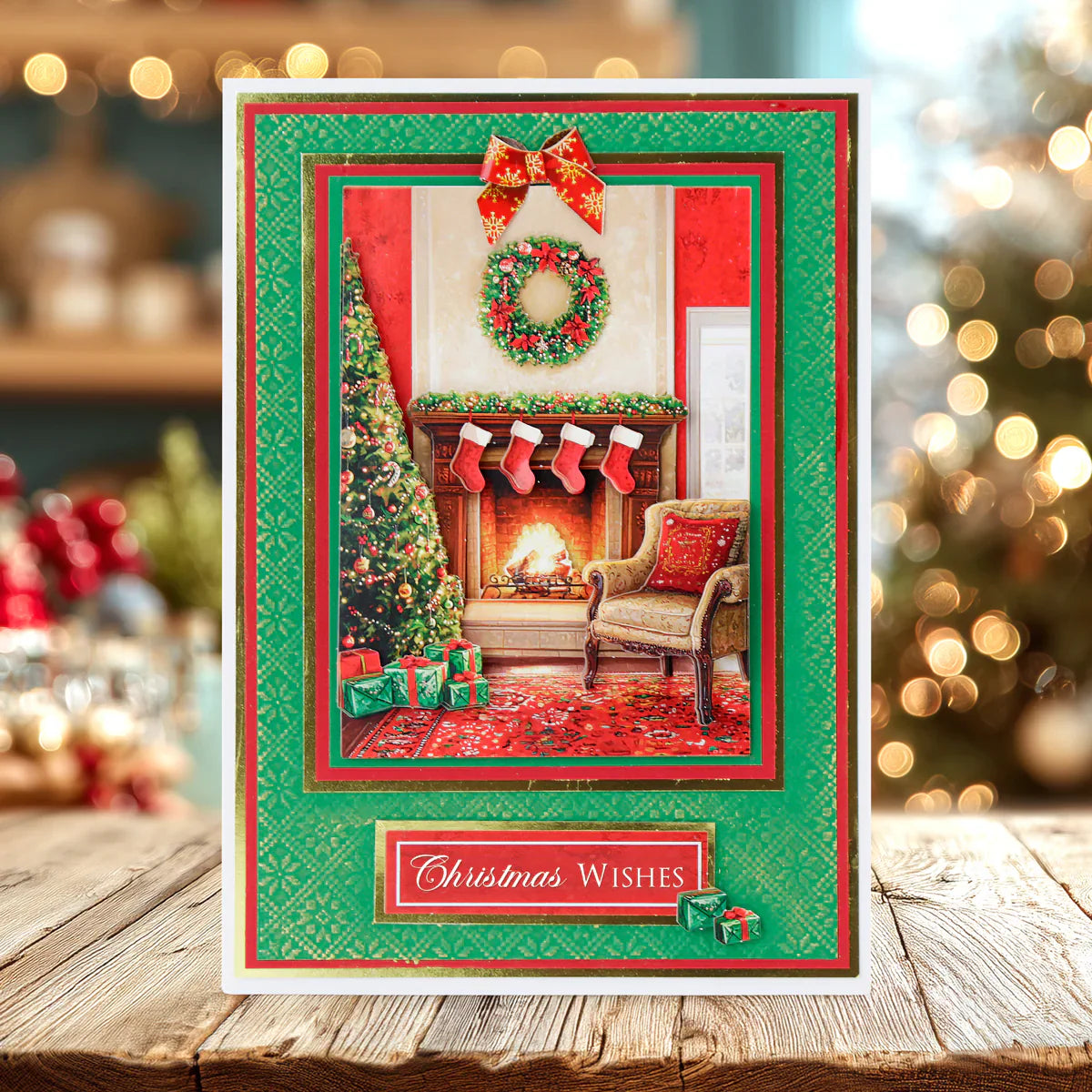 Katy Sue Designs Die Cut Decoupage – Deck the Halls (pack of 12)