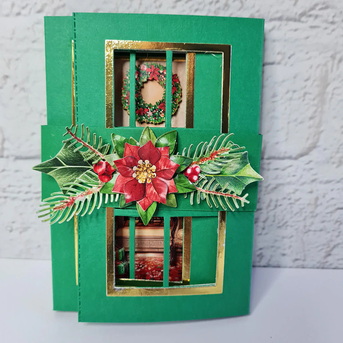 Katy Sue Designs Die Cut Decoupage – Deck the Halls (pack of 12)