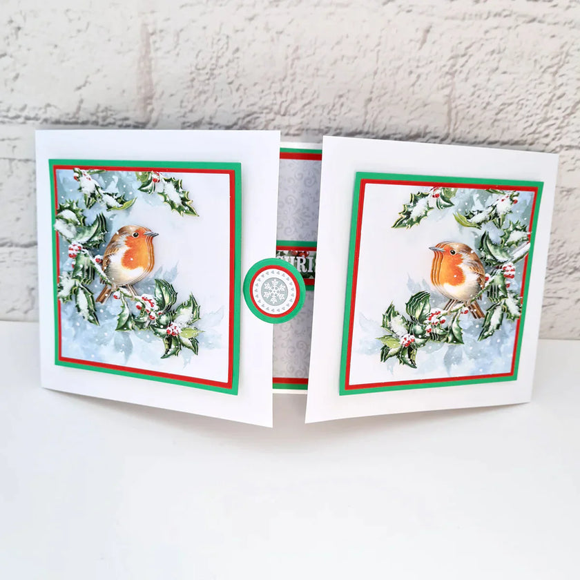 Die Cut Decoupage – Robins (Pack Of 12)