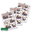 Die Cut Decoupage – Santa Selection (Pack Of 12)