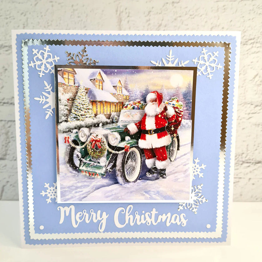 Die Cut Decoupage – Santa Selection (Pack Of 12)