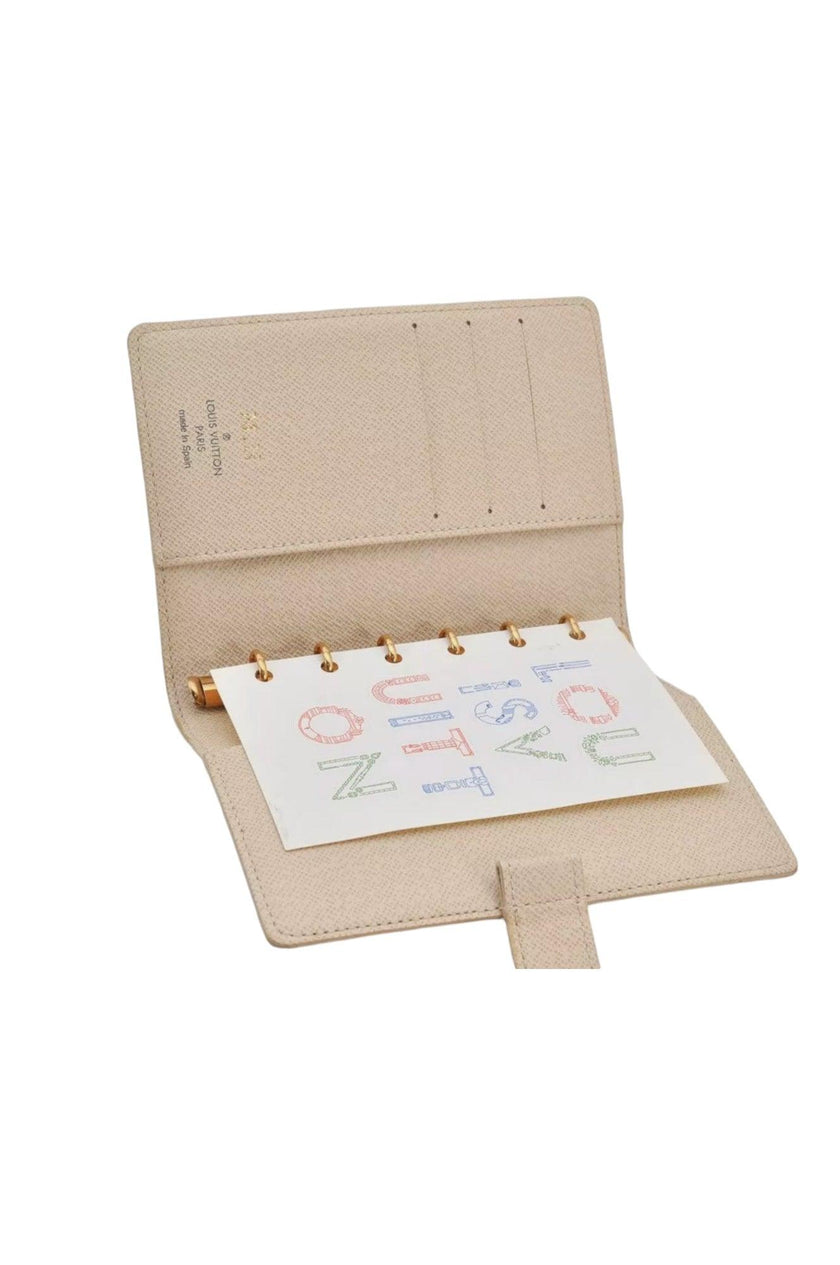 Louis Vuitton Damier Azur Agenda PM Notebook Cover R20706 LV 8166K