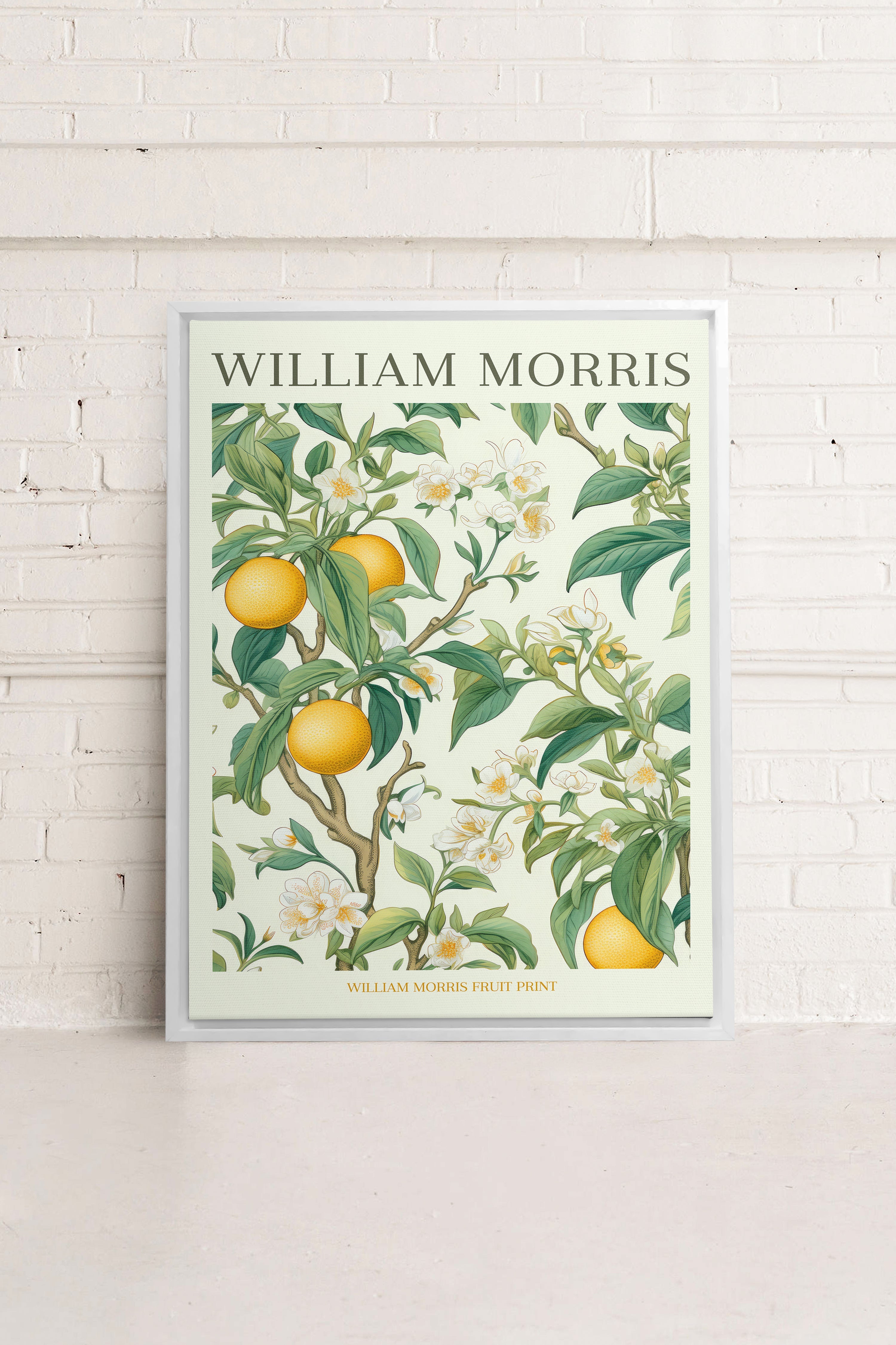 FRUIT PRINT, Oeuvre sur toile étirée
