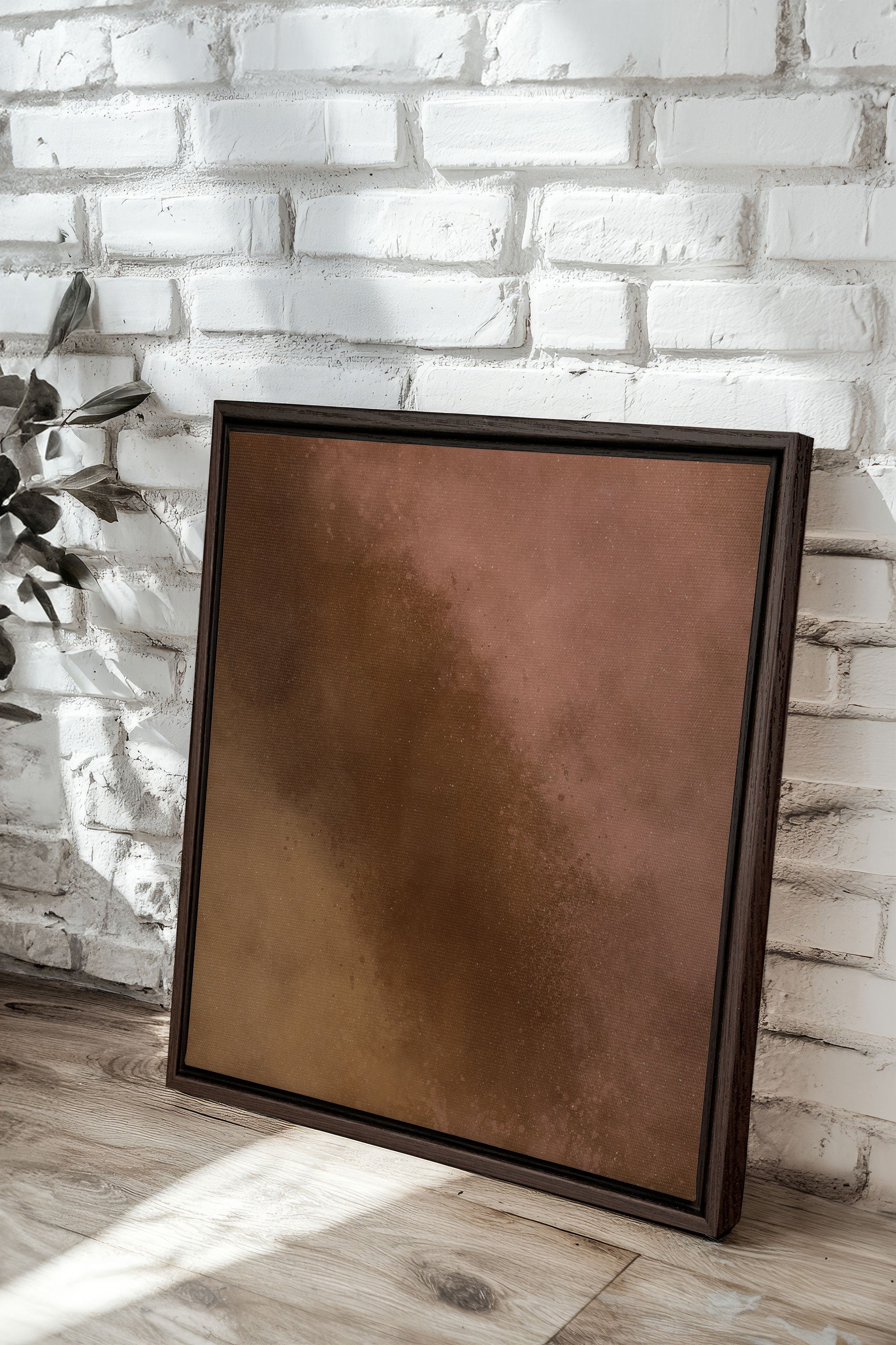 COCOA DUST, Oeuvre sur toile étirée