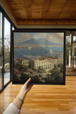 BAY OF GOLD, Oeuvre sur toile étirée