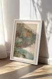 ÉCHO DU LAC, Oeuvre sur toile étirée