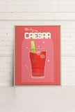 BLOODY CAESAR, Oeuvre sur toile étirée