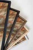 BLAZING SWIRLS, Oeuvre sur toile étirée