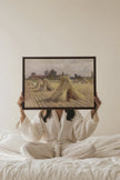 CHAMPS DES SOUVENIRS, Oeuvre sur toile étirée