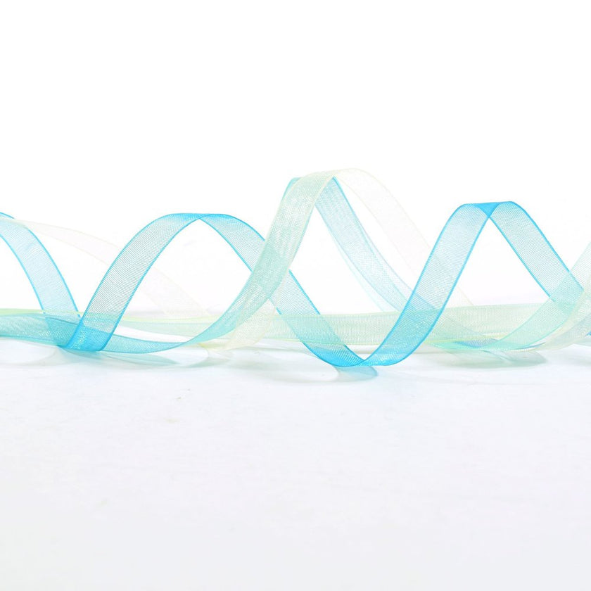 Vaessen Creative Organza Ribbon 6 Colours 6mmx2m Baby Blue