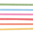 Vaessen Creative Organza Ribbon 6 Colours 3mmx2m Summer