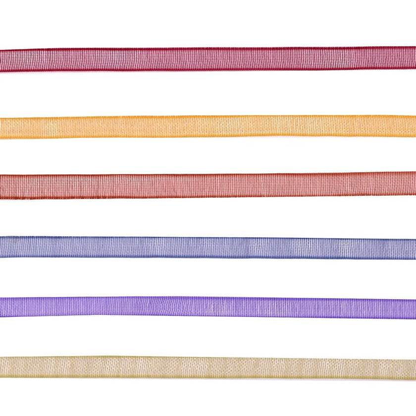 Vaessen Creative Organza Set 6 Colors 3mmx2m Autumn