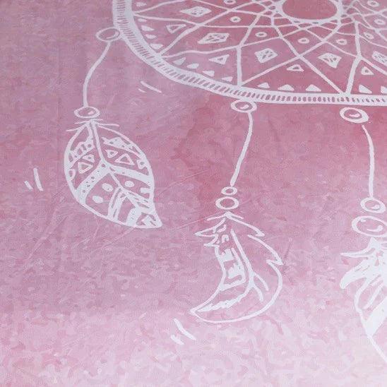 Pink dream catcher home textile four-piece set