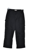ABERCROMBIE & FITCH Women Cargo Pants Regular fit in Black - 30